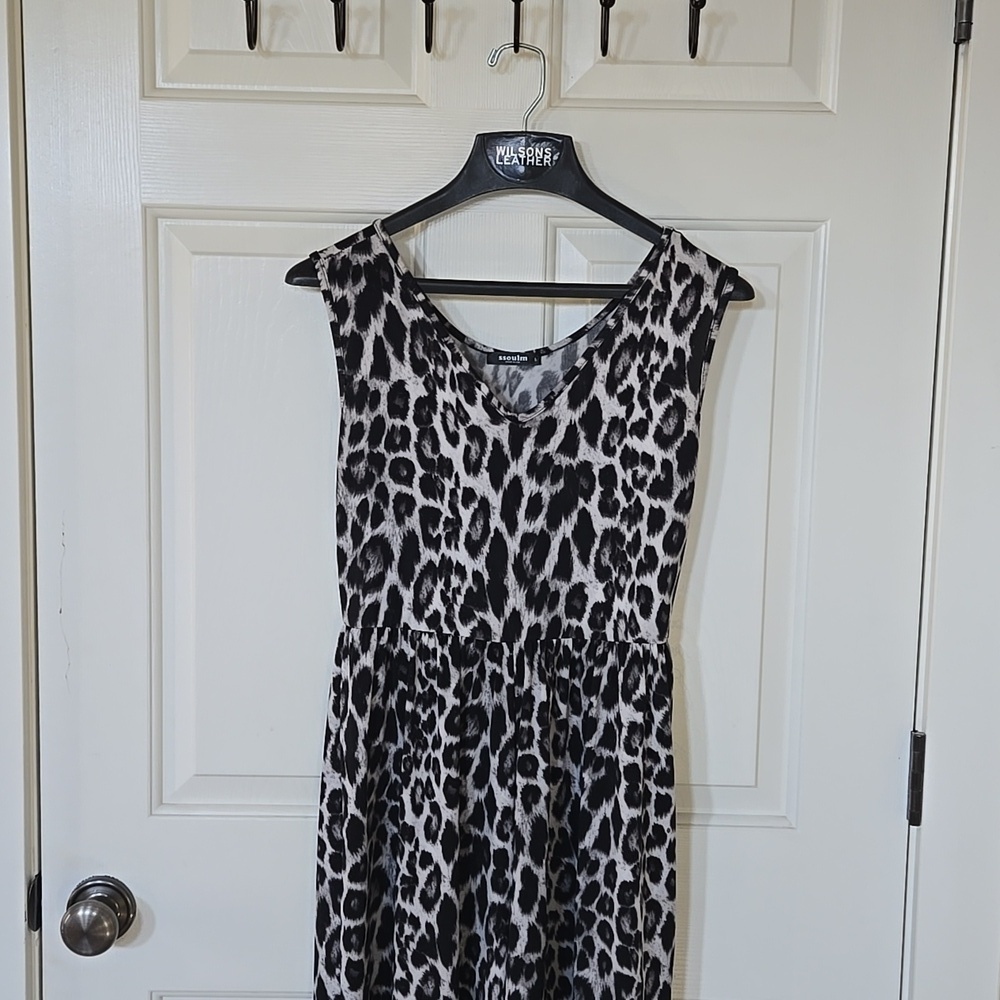 Animal Print Jumpsuit - Picture 2 of 6